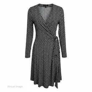Banana Republic Wrap Dress Dot Print, SP